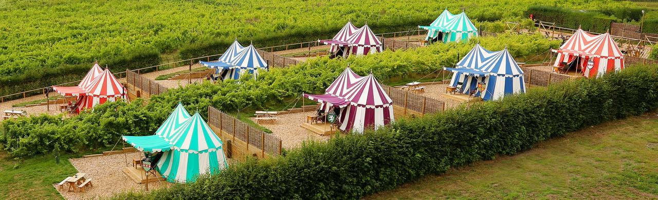 Hotel Leeds Castle Knights Glamping Zewnętrze zdjęcie